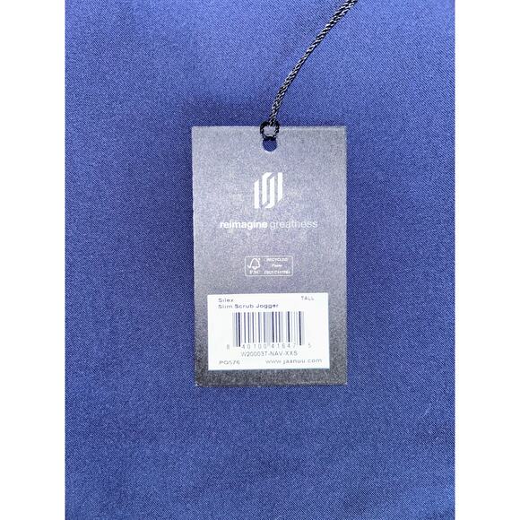 NWT Jaanuu Navy Women’s Cargo Scrub Pants RARE XXS Tall - Picture 10 of 10